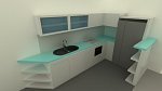 Řešení kuchyně – Modřany